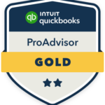 logo for the Intuit QuickBooks Online ProAdvisor Gold Tier